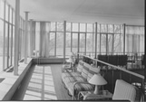 Bell Labs Cafeteria Sunroom, New Jersey.  From the Library of Congress.